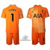 Officiële Voetbalshirt + Korte Broek Doelman Tottenham Hotspur Hugo Lloris 1 Derde 2021-22 - Kids